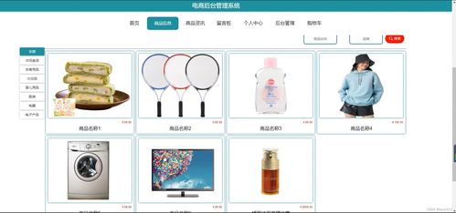 java ssm计算机毕业设计电商后台管理系统tgm41 源码 程序 数据库 部署
